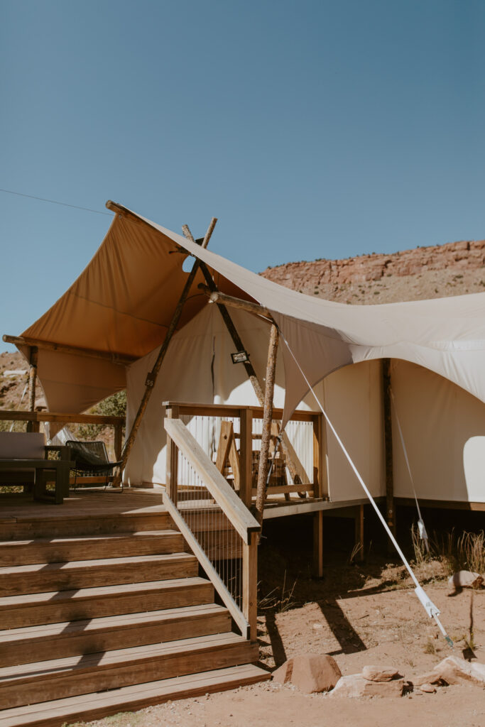 Elizabeth and Karl | Under Canvas Zion Wedding | Southern Utah Wedding and Elopement Photographer, Emily Dawn Photo