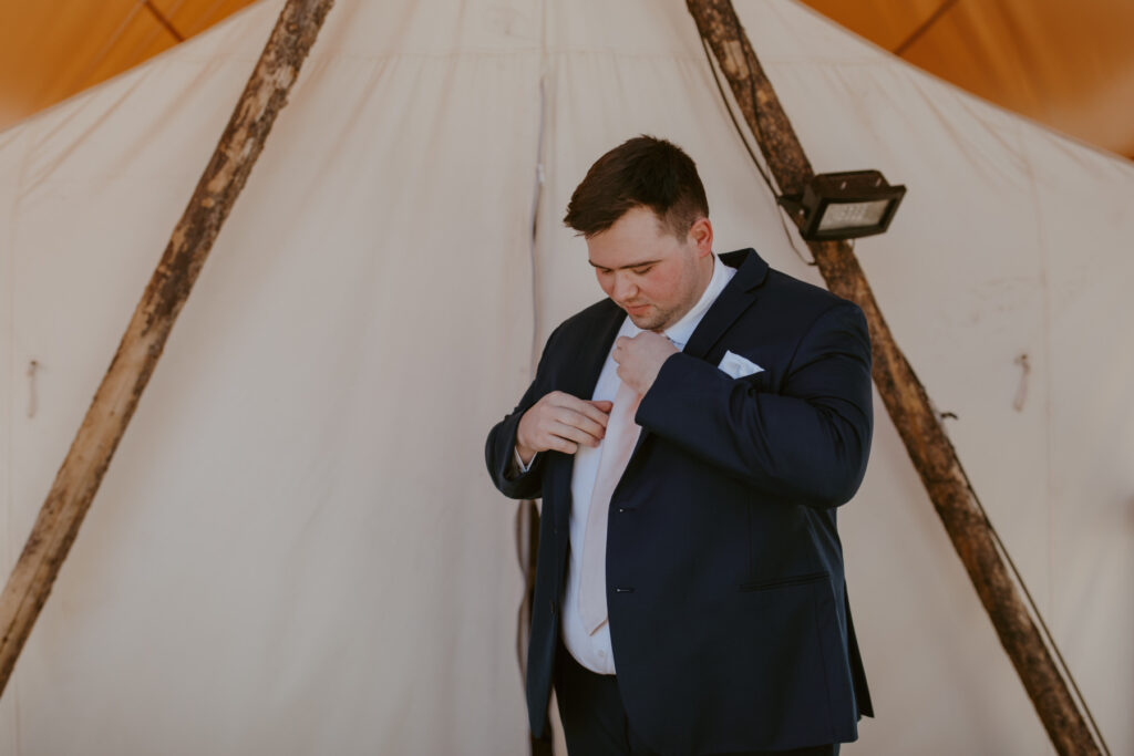 Elizabeth and Karl | Under Canvas Zion Wedding | Southern Utah Wedding and Elopement Photographer, Emily Dawn Photo