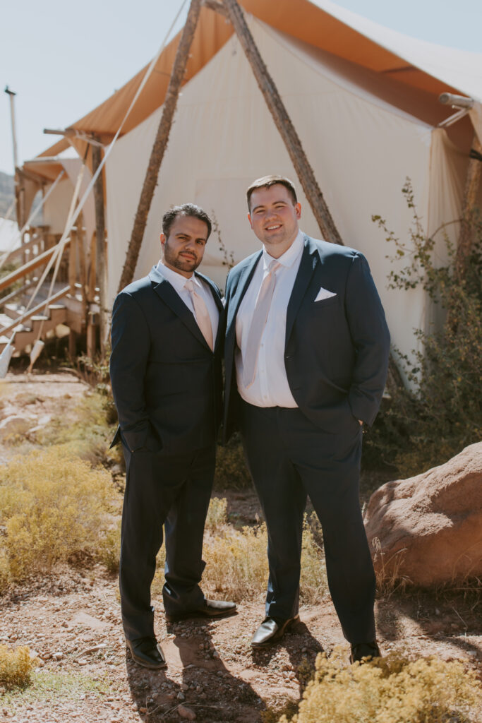 Elizabeth and Karl | Under Canvas Zion Wedding | Southern Utah Wedding and Elopement Photographer, Emily Dawn Photo