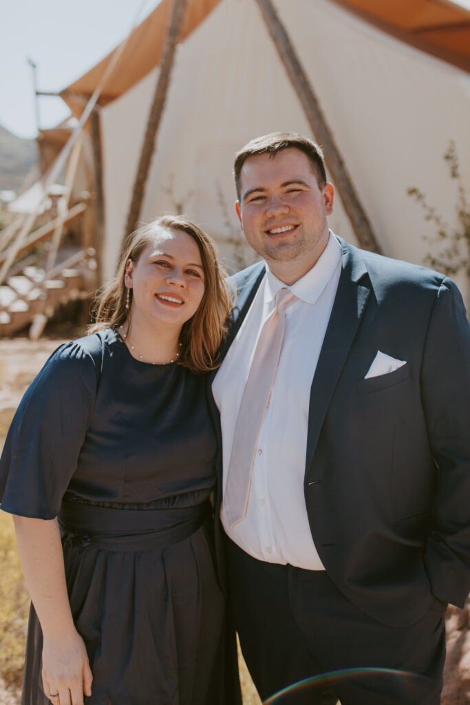 Elizabeth and Karl | Under Canvas Zion Wedding | Southern Utah Wedding and Elopement Photographer, Emily Dawn Photo