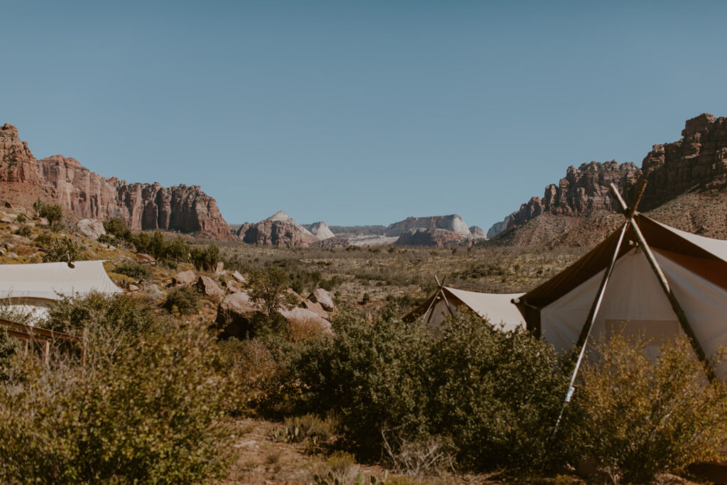 Elizabeth and Karl | Under Canvas Zion Wedding | Southern Utah Wedding and Elopement Photographer, Emily Dawn Photo