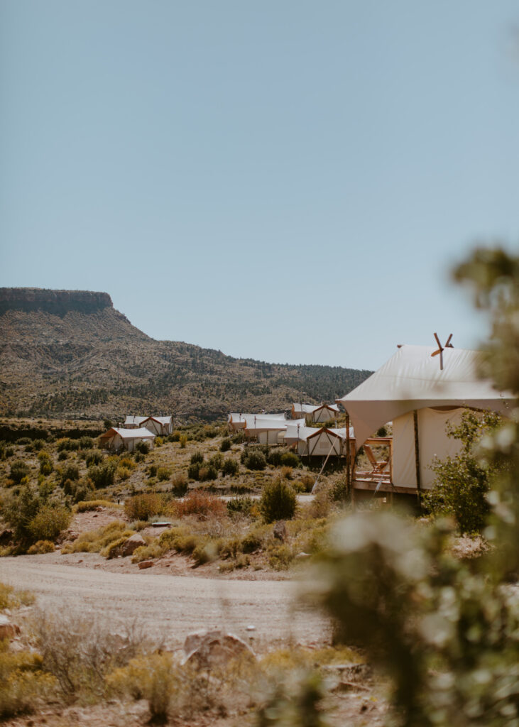 Elizabeth and Karl | Under Canvas Zion Wedding | Southern Utah Wedding and Elopement Photographer, Emily Dawn Photo