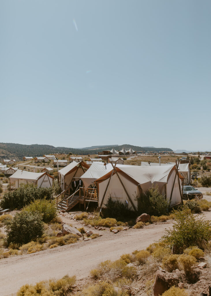 Elizabeth and Karl | Under Canvas Zion Wedding | Southern Utah Wedding and Elopement Photographer, Emily Dawn Photo