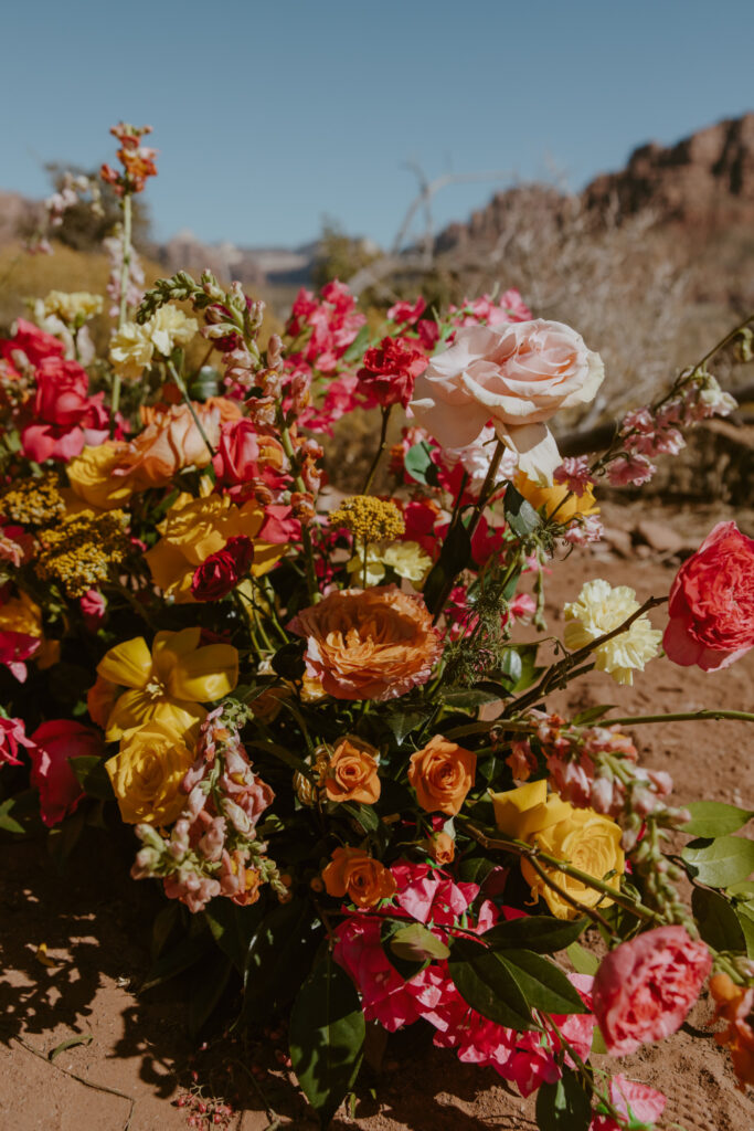 Elizabeth and Karl | Under Canvas Zion Wedding | Southern Utah Wedding and Elopement Photographer, Emily Dawn Photo