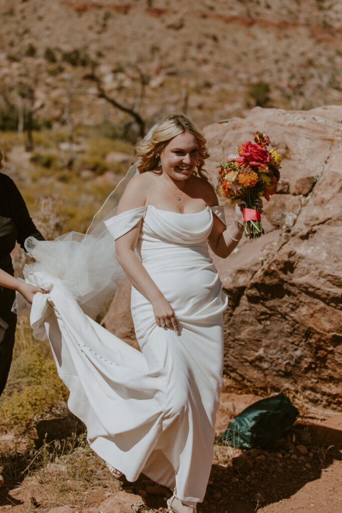 Elizabeth and Karl | Under Canvas Zion Wedding | Southern Utah Wedding and Elopement Photographer, Emily Dawn Photo