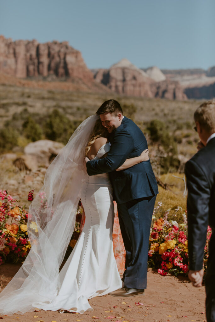 Elizabeth and Karl | Under Canvas Zion Wedding | Southern Utah Wedding and Elopement Photographer, Emily Dawn Photo