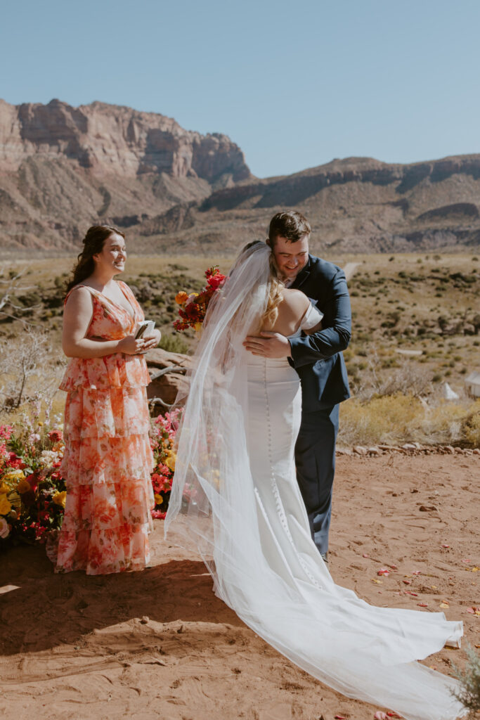 Elizabeth and Karl | Under Canvas Zion Wedding | Southern Utah Wedding and Elopement Photographer, Emily Dawn Photo