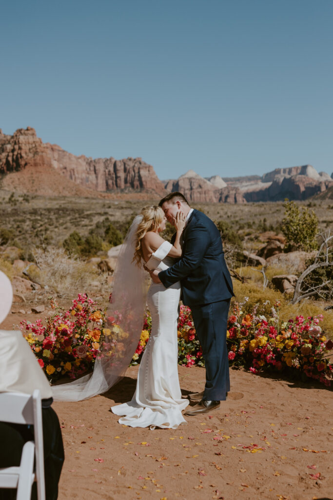 Elizabeth and Karl | Under Canvas Zion Wedding | Southern Utah Wedding and Elopement Photographer, Emily Dawn Photo