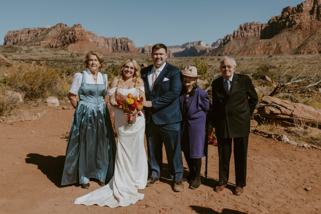 Elizabeth and Karl | Under Canvas Zion Wedding | Southern Utah Wedding and Elopement Photographer, Emily Dawn Photo