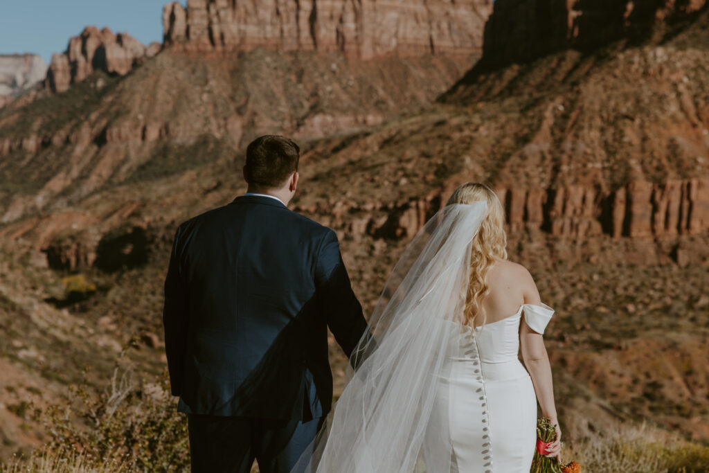 Elizabeth and Karl | Under Canvas Zion Wedding | Southern Utah Wedding and Elopement Photographer, Emily Dawn Photo