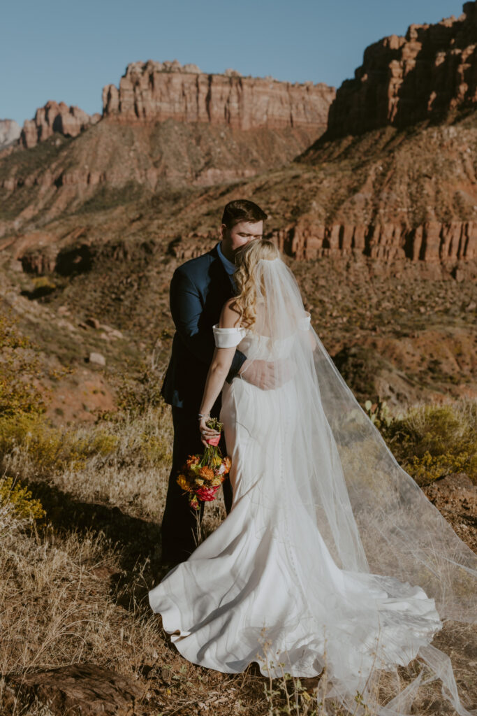 Elizabeth and Karl | Under Canvas Zion Wedding | Southern Utah Wedding and Elopement Photographer, Emily Dawn Photo