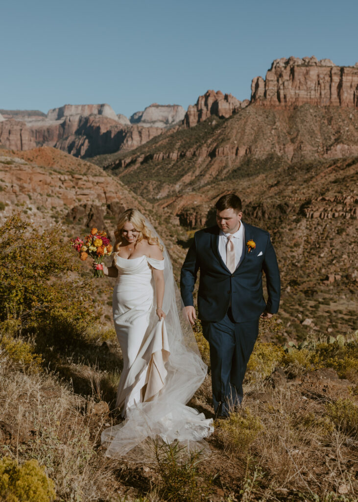 Elizabeth and Karl | Under Canvas Zion Wedding | Southern Utah Wedding and Elopement Photographer, Emily Dawn Photo