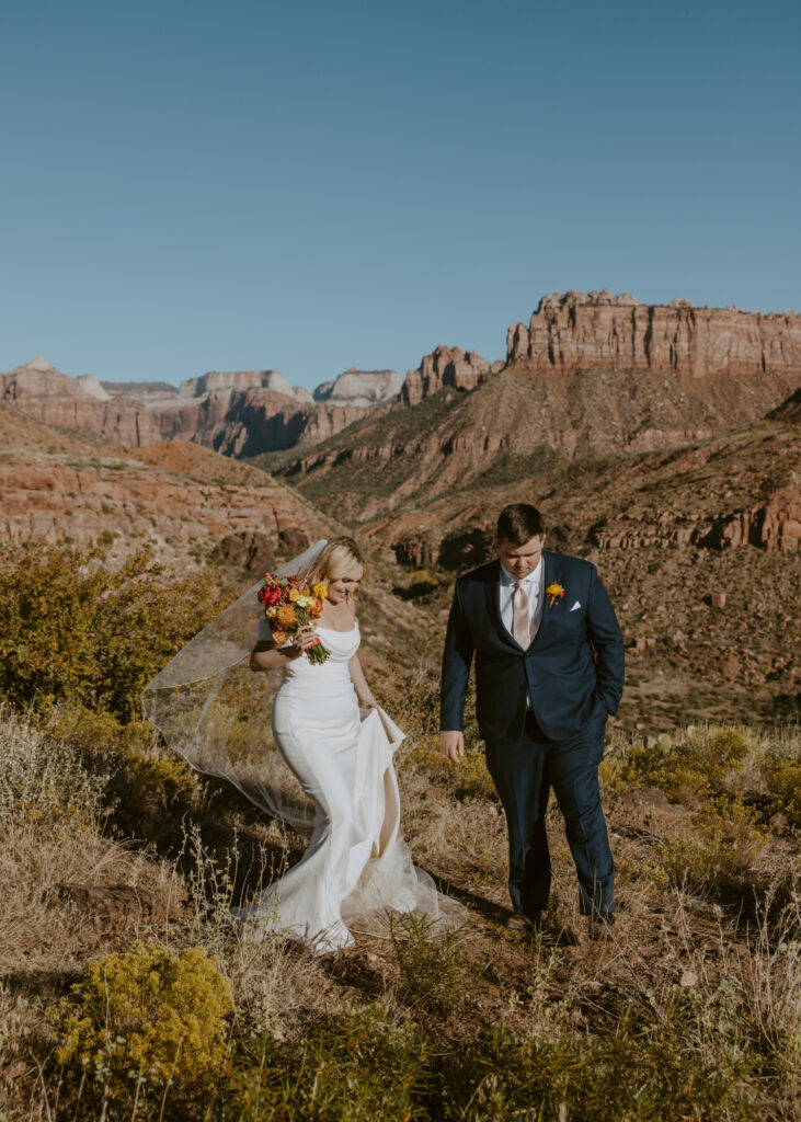 Elizabeth and Karl | Under Canvas Zion Wedding | Southern Utah Wedding and Elopement Photographer, Emily Dawn Photo