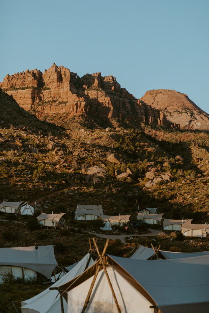 Elizabeth and Karl | Under Canvas Zion Wedding | Southern Utah Wedding and Elopement Photographer, Emily Dawn Photo