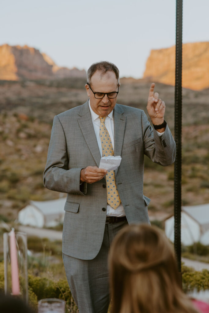 Elizabeth and Karl | Under Canvas Zion Wedding | Southern Utah Wedding and Elopement Photographer, Emily Dawn Photo