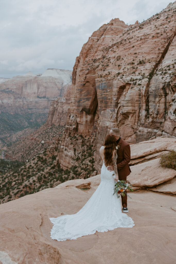 Kaitlyn and Sam | Zion National Park, Temple of Sinawava Wedding | Southern Utah Wedding and Elopement Photographer, Emily Dawn Photo