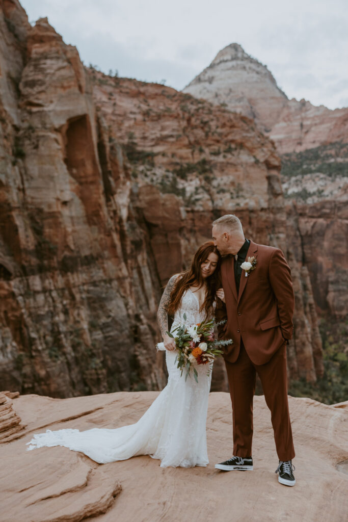 Kaitlyn and Sam | Zion National Park, Temple of Sinawava Wedding | Southern Utah Wedding and Elopement Photographer, Emily Dawn Photo