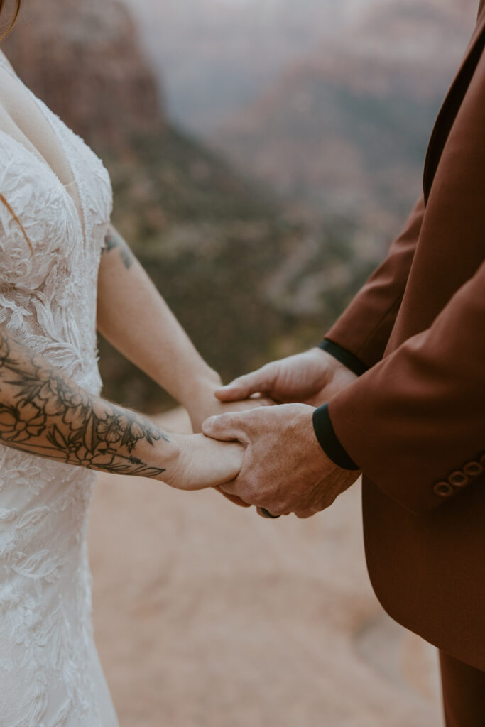 Kaitlyn and Sam | Zion National Park, Temple of Sinawava Wedding | Southern Utah Wedding and Elopement Photographer, Emily Dawn Photo