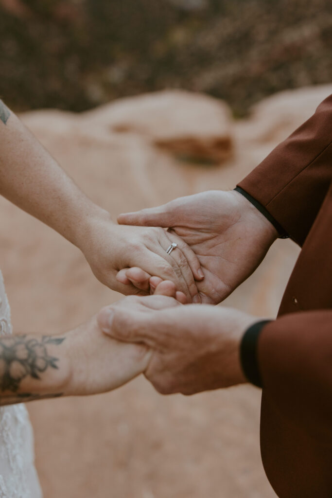 Kaitlyn and Sam | Zion National Park, Temple of Sinawava Wedding | Southern Utah Wedding and Elopement Photographer, Emily Dawn Photo