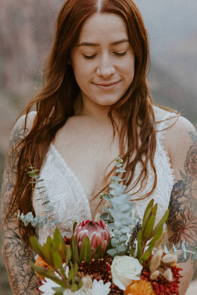 Kaitlyn and Sam | Zion National Park, Temple of Sinawava Wedding | Southern Utah Wedding and Elopement Photographer, Emily Dawn Photo