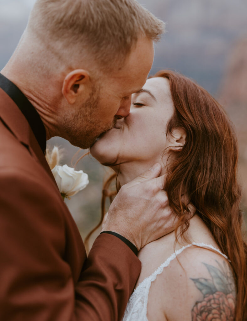 Kaitlyn and Sam | Zion National Park, Temple of Sinawava Wedding | Southern Utah Wedding and Elopement Photographer, Emily Dawn Photo