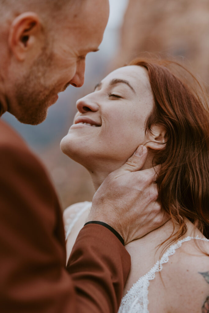 Kaitlyn and Sam | Zion National Park, Temple of Sinawava Wedding | Southern Utah Wedding and Elopement Photographer, Emily Dawn Photo