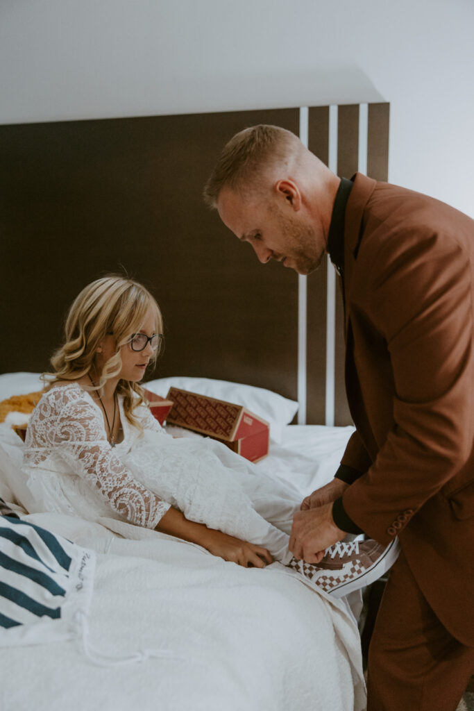 Kaitlyn and Sam | Zion National Park, Temple of Sinawava Wedding | Southern Utah Wedding and Elopement Photographer, Emily Dawn Photo