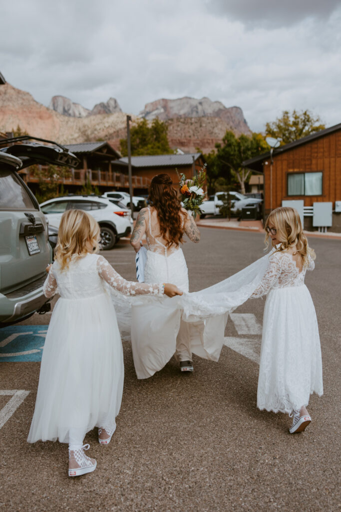 Kaitlyn and Sam | Zion National Park, Temple of Sinawava Wedding | Southern Utah Wedding and Elopement Photographer, Emily Dawn Photo