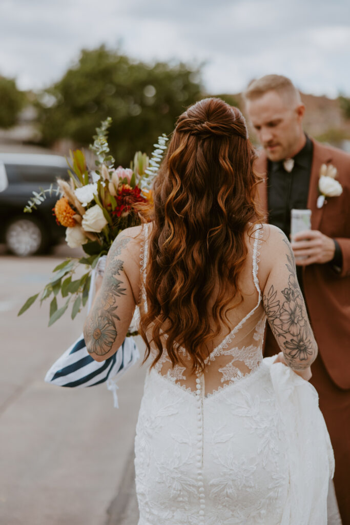 Kaitlyn and Sam | Zion National Park, Temple of Sinawava Wedding | Southern Utah Wedding and Elopement Photographer, Emily Dawn Photo