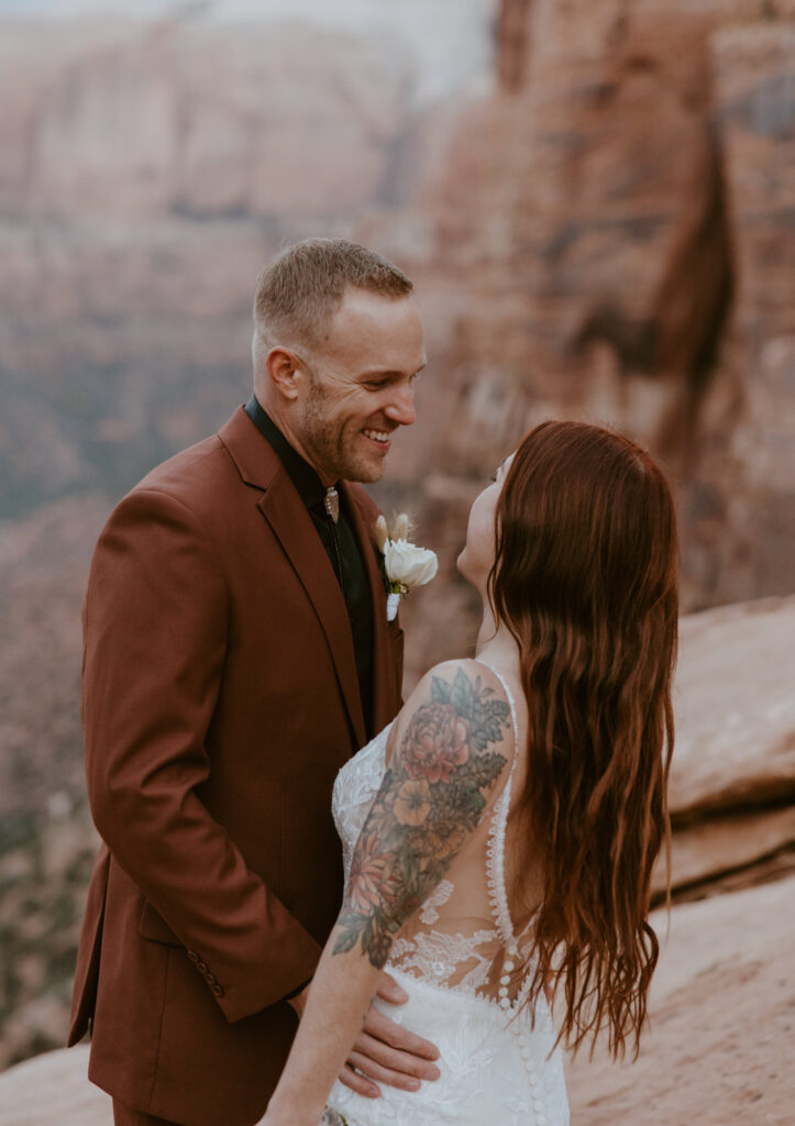 Kaitlyn and Sam | Zion National Park, Temple of Sinawava Wedding | Southern Utah Wedding and Elopement Photographer, Emily Dawn Photo