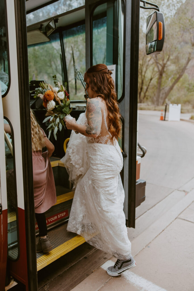 Kaitlyn and Sam | Zion National Park, Temple of Sinawava Wedding | Southern Utah Wedding and Elopement Photographer, Emily Dawn Photo