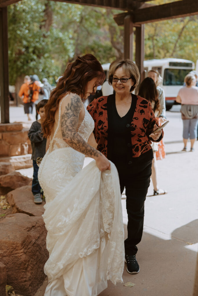 Kaitlyn and Sam | Zion National Park, Temple of Sinawava Wedding | Southern Utah Wedding and Elopement Photographer, Emily Dawn Photo