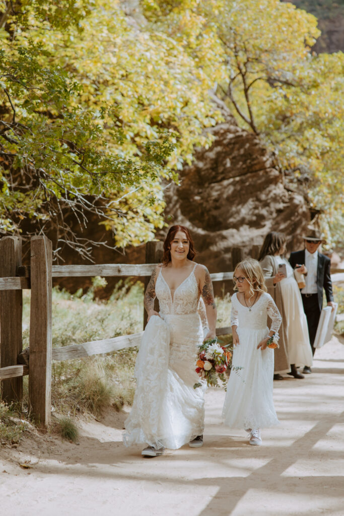 Kaitlyn and Sam | Zion National Park, Temple of Sinawava Wedding | Southern Utah Wedding and Elopement Photographer, Emily Dawn Photo