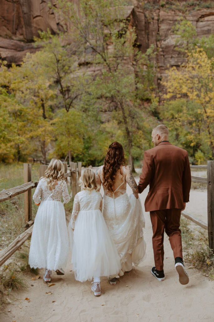 Kaitlyn and Sam | Zion National Park, Temple of Sinawava Wedding | Southern Utah Wedding and Elopement Photographer, Emily Dawn Photo