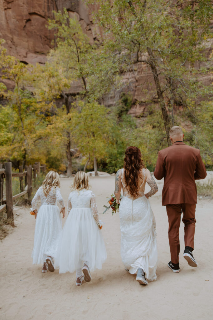 Kaitlyn and Sam | Zion National Park, Temple of Sinawava Wedding | Southern Utah Wedding and Elopement Photographer, Emily Dawn Photo