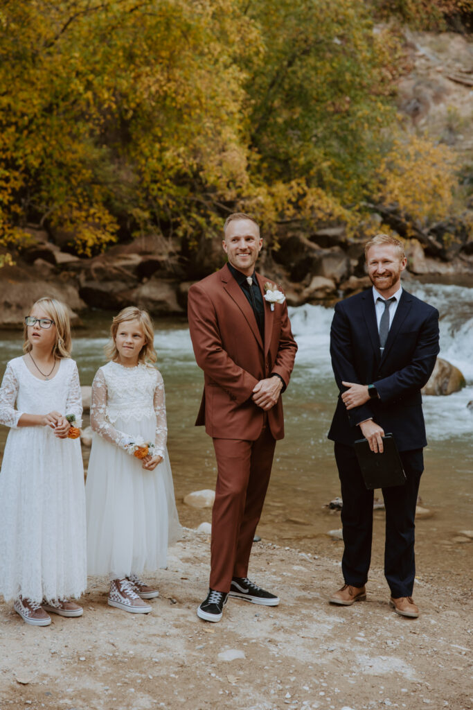 Kaitlyn and Sam | Zion National Park, Temple of Sinawava Wedding | Southern Utah Wedding and Elopement Photographer, Emily Dawn Photo