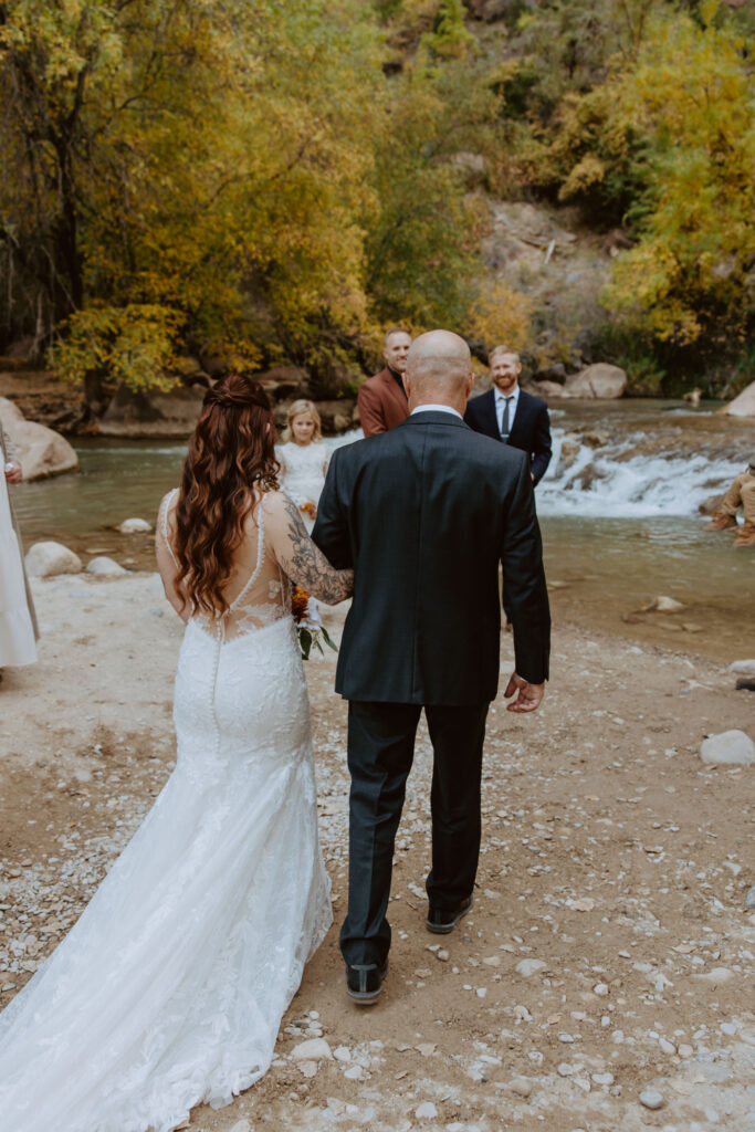 Kaitlyn and Sam | Zion National Park, Temple of Sinawava Wedding | Southern Utah Wedding and Elopement Photographer, Emily Dawn Photo