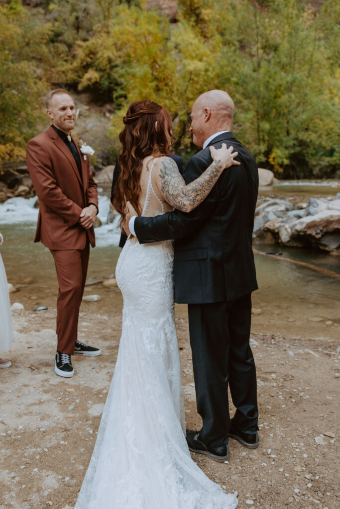 Kaitlyn and Sam | Zion National Park, Temple of Sinawava Wedding | Southern Utah Wedding and Elopement Photographer, Emily Dawn Photo