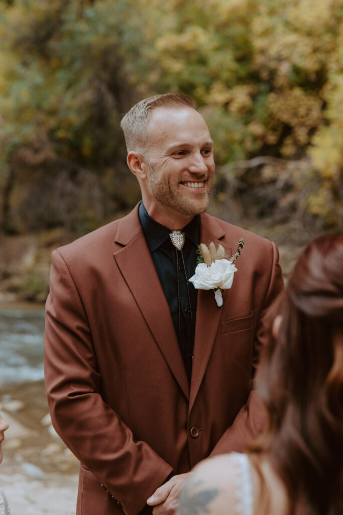 Kaitlyn and Sam | Zion National Park, Temple of Sinawava Wedding | Southern Utah Wedding and Elopement Photographer, Emily Dawn Photo