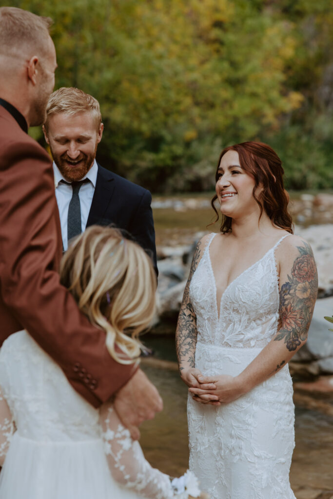 Kaitlyn and Sam | Zion National Park, Temple of Sinawava Wedding | Southern Utah Wedding and Elopement Photographer, Emily Dawn Photo