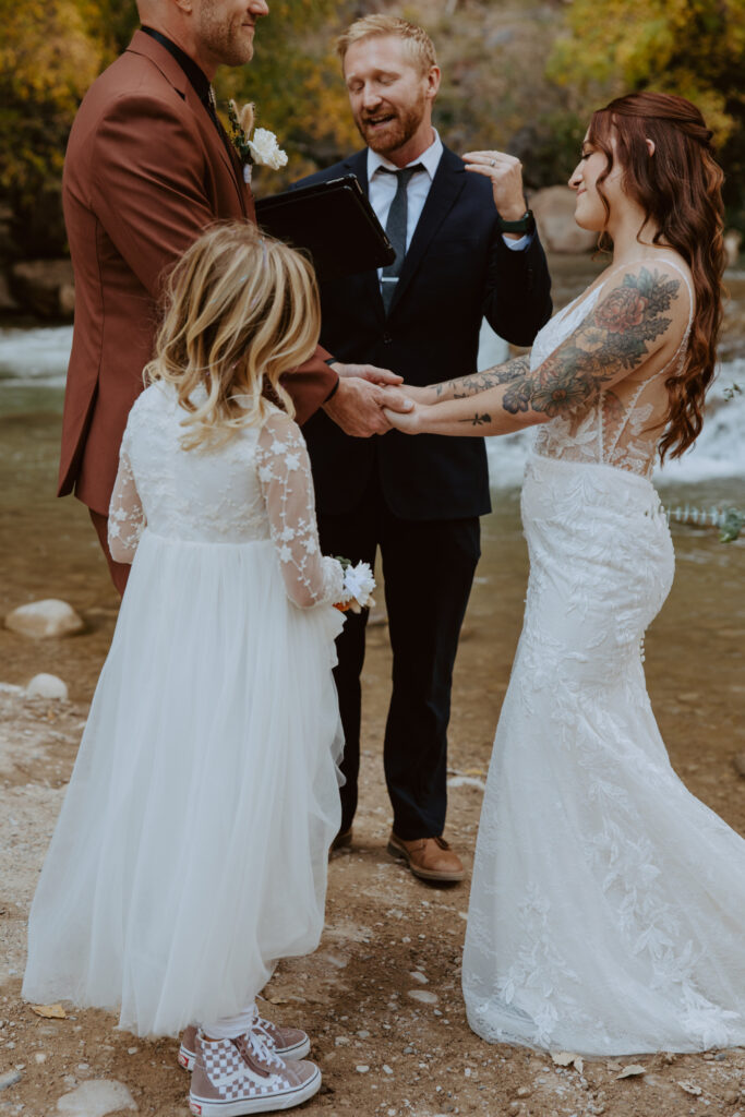 Kaitlyn and Sam | Zion National Park, Temple of Sinawava Wedding | Southern Utah Wedding and Elopement Photographer, Emily Dawn Photo