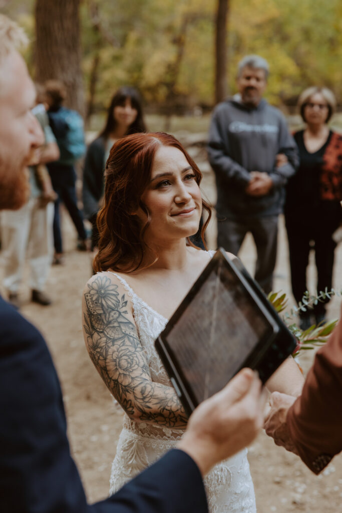 Kaitlyn and Sam | Zion National Park, Temple of Sinawava Wedding | Southern Utah Wedding and Elopement Photographer, Emily Dawn Photo