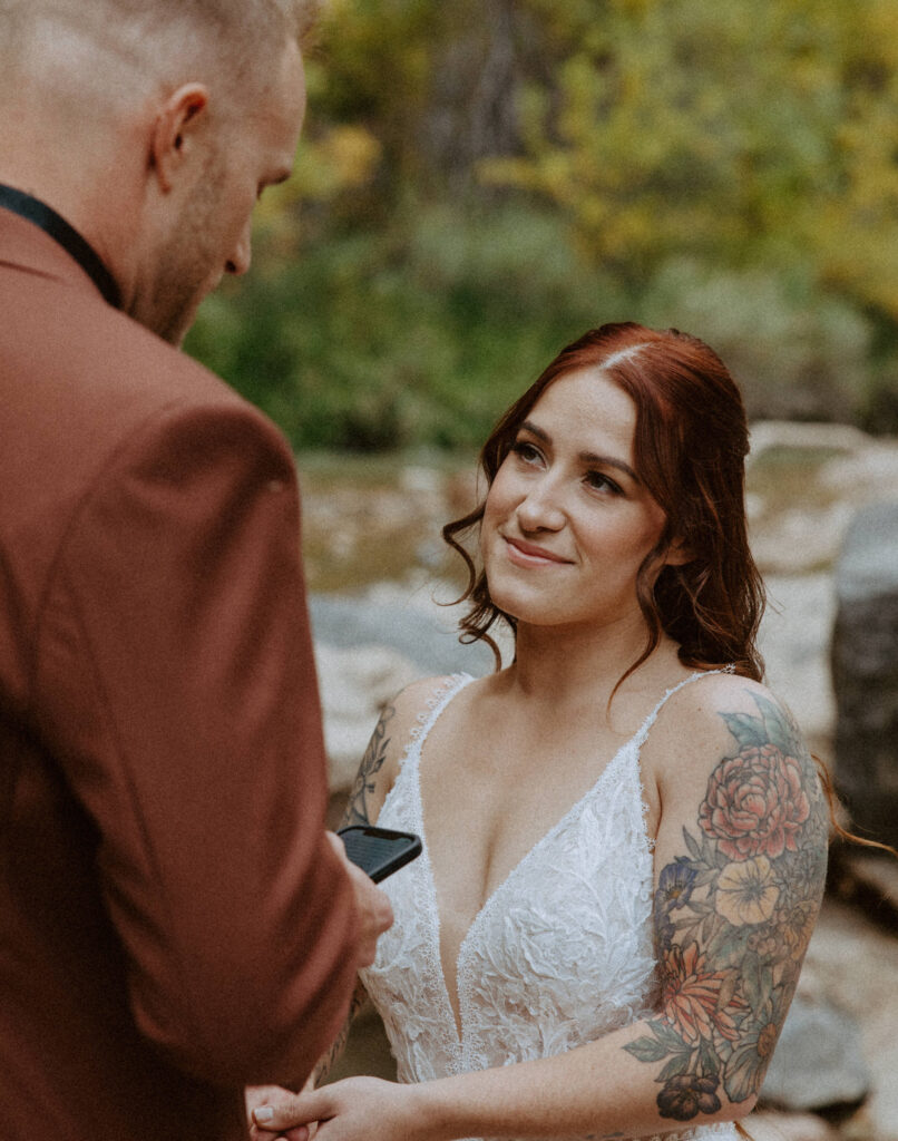 Kaitlyn and Sam | Zion National Park, Temple of Sinawava Wedding | Southern Utah Wedding and Elopement Photographer, Emily Dawn Photo