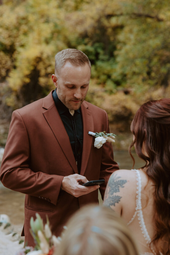 Kaitlyn and Sam | Zion National Park, Temple of Sinawava Wedding | Southern Utah Wedding and Elopement Photographer, Emily Dawn Photo