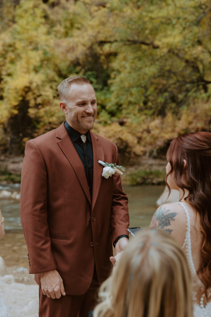 Kaitlyn and Sam | Zion National Park, Temple of Sinawava Wedding | Southern Utah Wedding and Elopement Photographer, Emily Dawn Photo