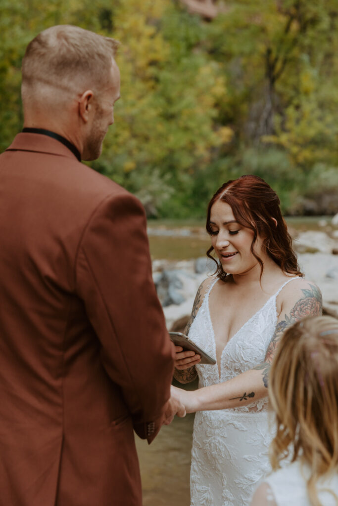 Kaitlyn and Sam | Zion National Park, Temple of Sinawava Wedding | Southern Utah Wedding and Elopement Photographer, Emily Dawn Photo