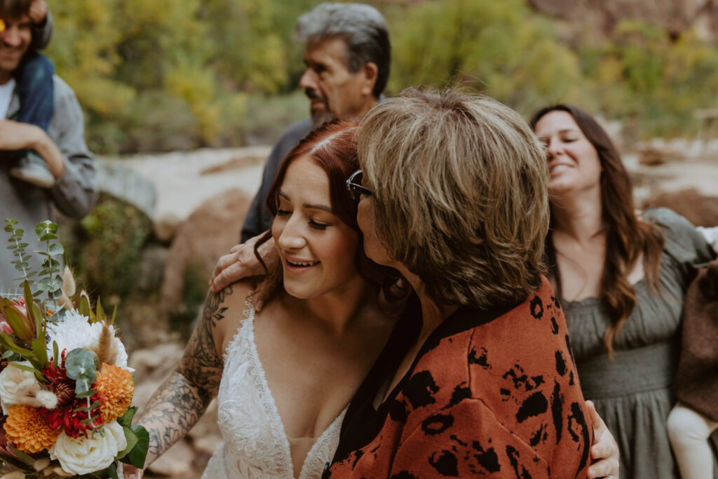 Kaitlyn and Sam | Zion National Park, Temple of Sinawava Wedding | Southern Utah Wedding and Elopement Photographer, Emily Dawn Photo