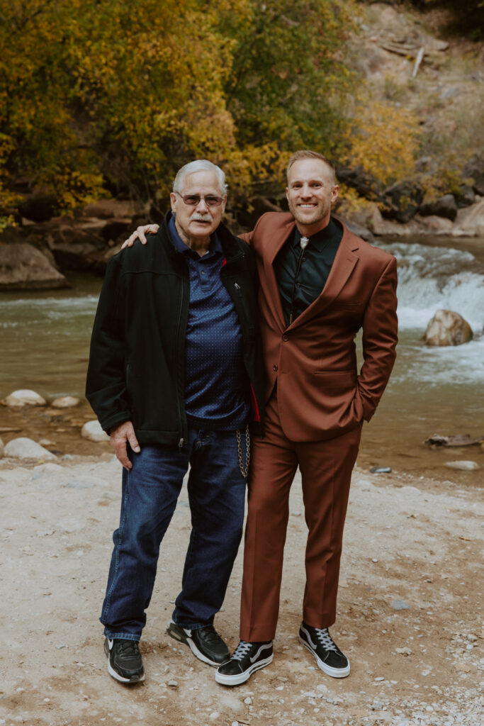 Kaitlyn and Sam | Zion National Park, Temple of Sinawava Wedding | Southern Utah Wedding and Elopement Photographer, Emily Dawn Photo