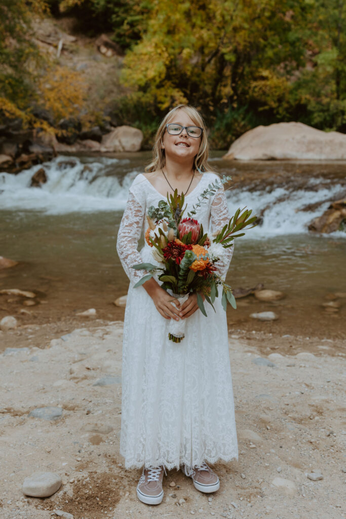 Kaitlyn and Sam | Zion National Park, Temple of Sinawava Wedding | Southern Utah Wedding and Elopement Photographer, Emily Dawn Photo