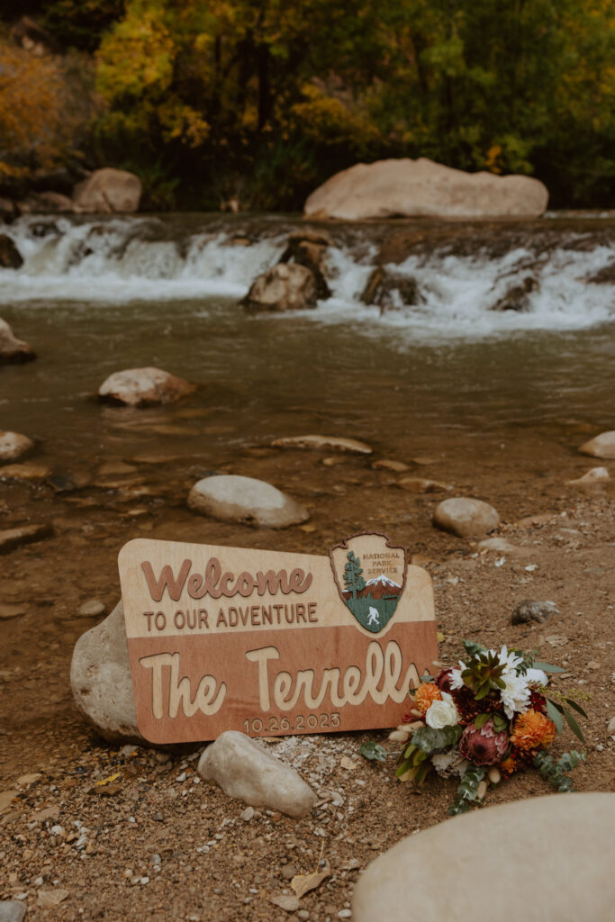 Kaitlyn and Sam | Zion National Park, Temple of Sinawava Wedding | Southern Utah Wedding and Elopement Photographer, Emily Dawn Photo